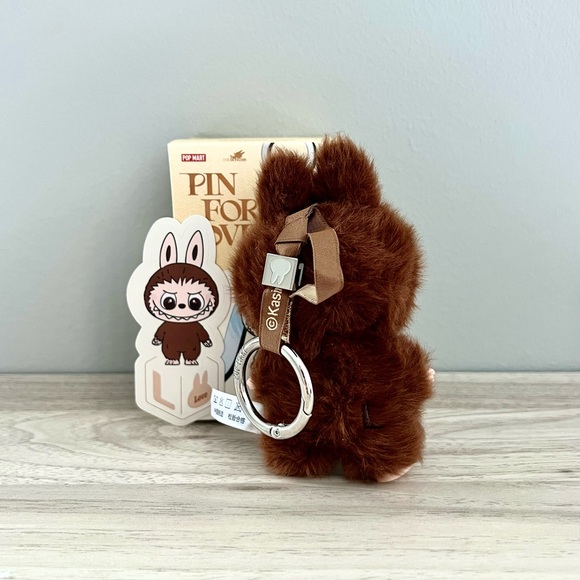 Pop Mart The Monsters Pin for Love Vinyl Plush Pendant (A-M) - Letter L - Picture 2 of 9